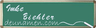 Imke Biehler Visitenkarte